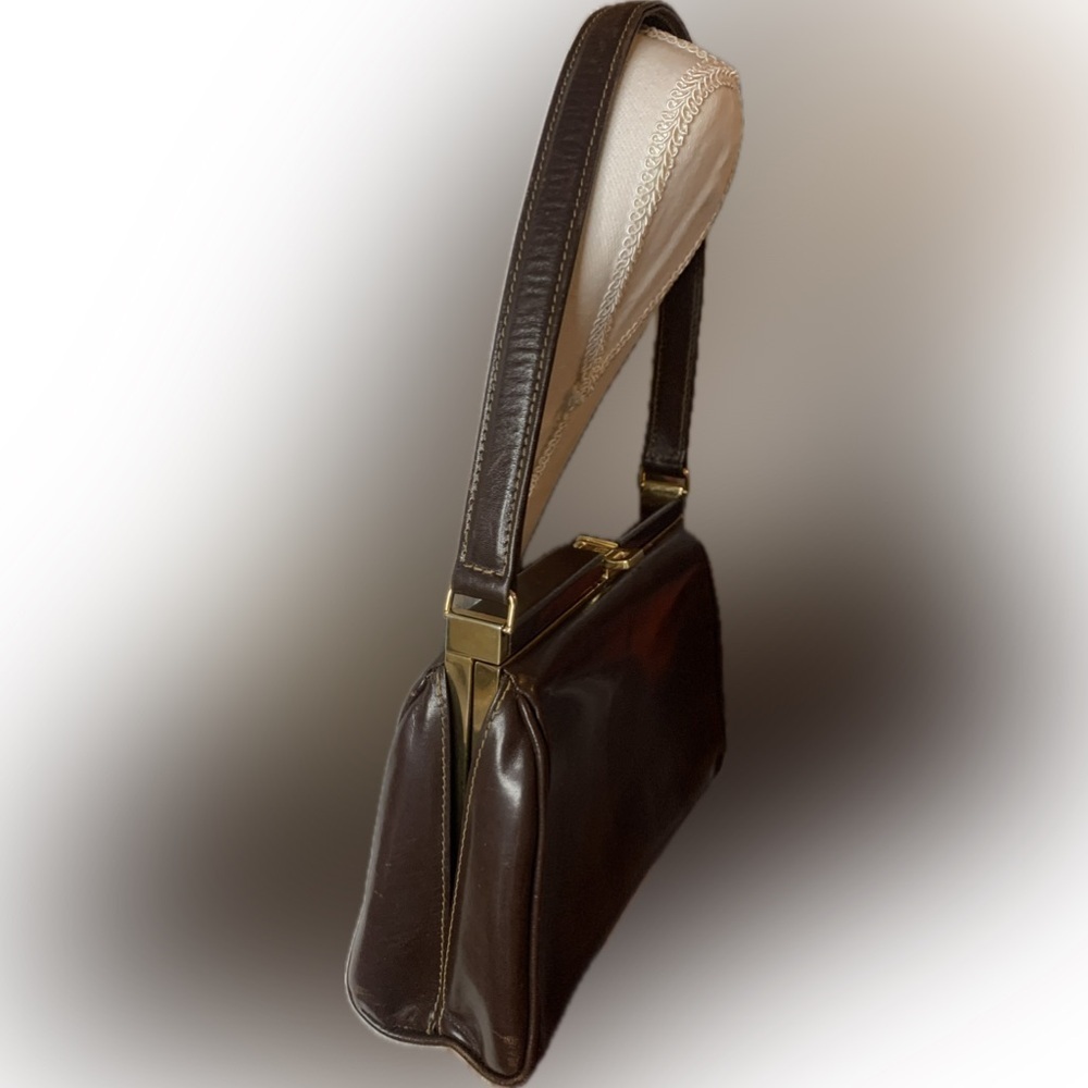 FENDI Vintage Leather Baquette Bag - Picture 3 of 16
